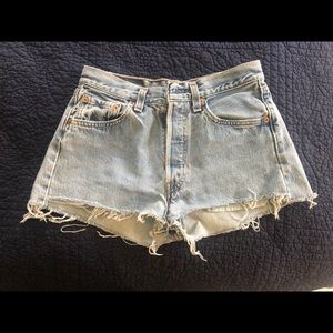 High Rise Vintage Levi Shorts